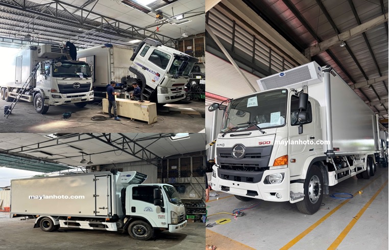 Máy lạnh thùng xe tải đông lạnh